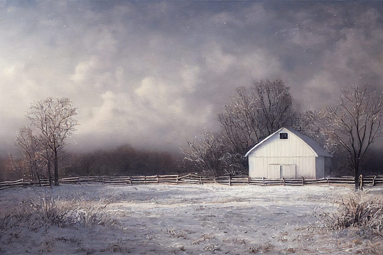Winter scene